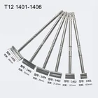 Паяльная станция NOVFIX T12-1401, 1402, 1403, STM32 O светодиодный самостоятельной сборки сварочного жала, паяльник для FX951, Hand8S, инструменты для ремонта расплава олова