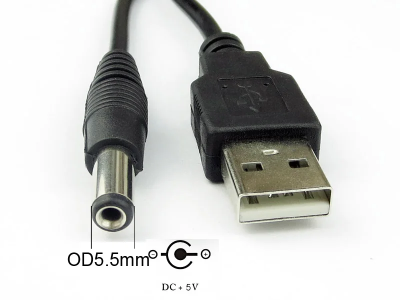 10 шт. горячая распродажа штекер USB-DC DC2.0 DC2.5 DC3.5 DC4.0 DC5.5mm разъем кабеля питания для