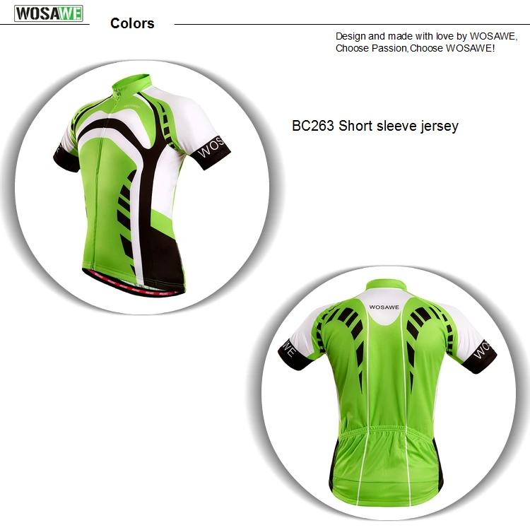 Clearance! WOSAWE Men Cycling Jersey MTB Mountain Road Bike Jersey Thermal Fleece Cycling Jacket Downhill Triathlon Bike Shirt