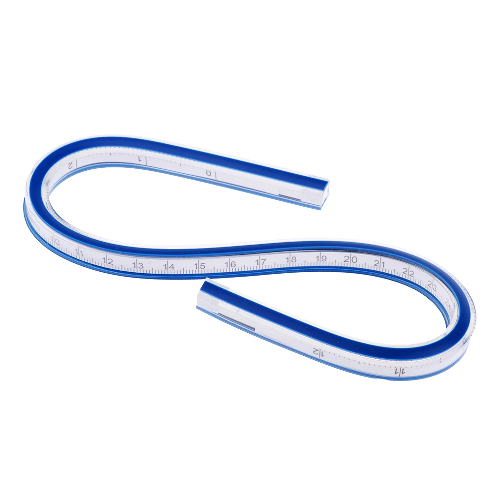 

Plastic Vinyl 30cm Flexible Curve Ruler Model Making Drawing Modeling Tool Model Accessory