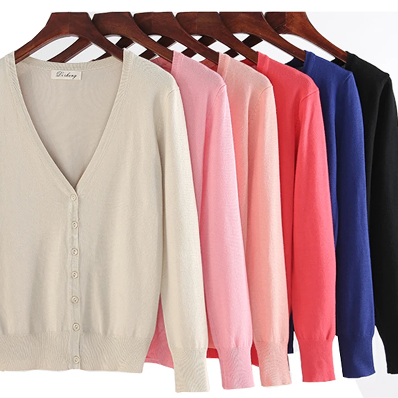2018 sping Sweater Women Cardigan Knitted Female Casual V-Neck Woman Cardigans plus size Coat Sweaters Tops 5XL |