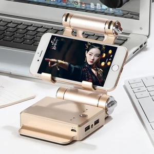 10400mah power bank foldable phone holder mount charger stand external battery powerbank for iphone samsung xiaomi poverbank free global shipping