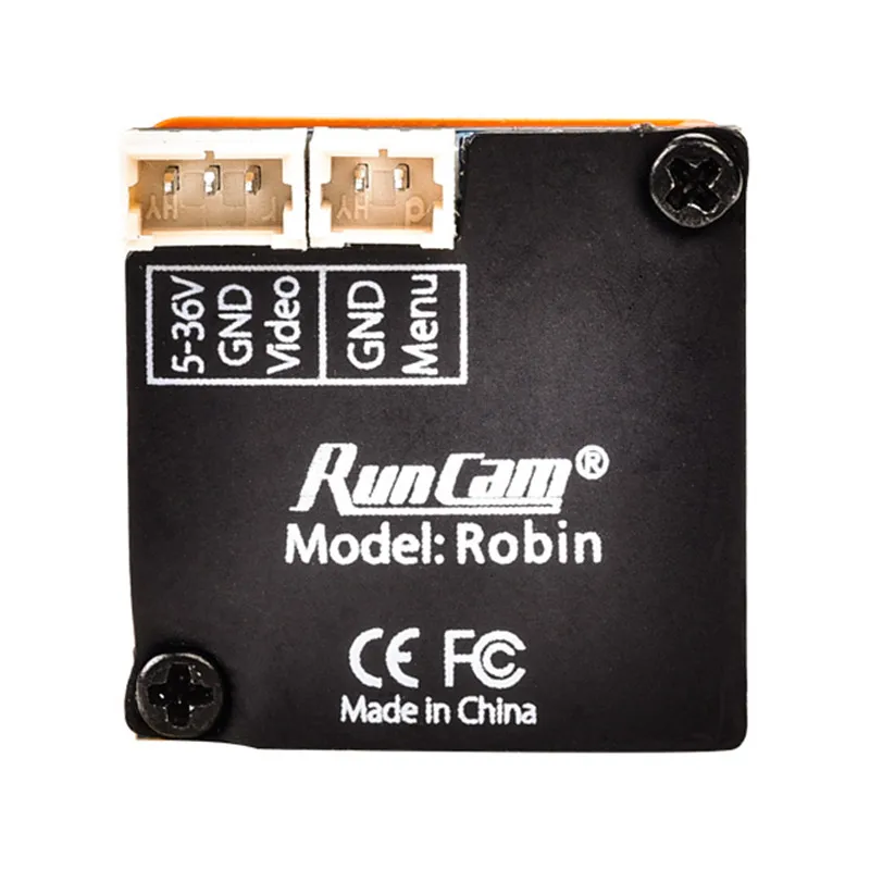 Runcam Robin 700TVL DC5-36V 1/3 &quot120dB WDR CMOS камера с 2 1 мм объективом FOV145 NTSC/PAL переключаемая для