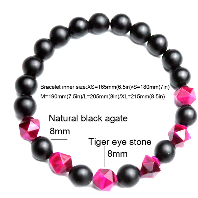 Пара браслетов очаровательный золотой браслет для мужчин 8 мм натуральный