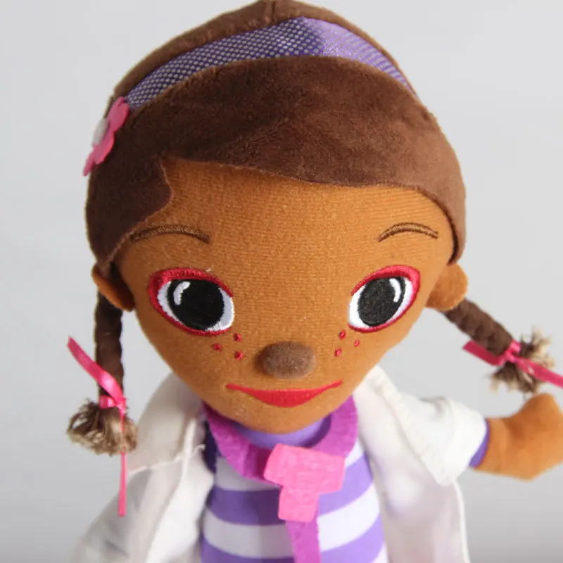 Doc Mcstuffins плюшевая клиника Donny McStuffins stuffins Stuffy Lambie Hallie кукла Дети Brinquedo подарки на