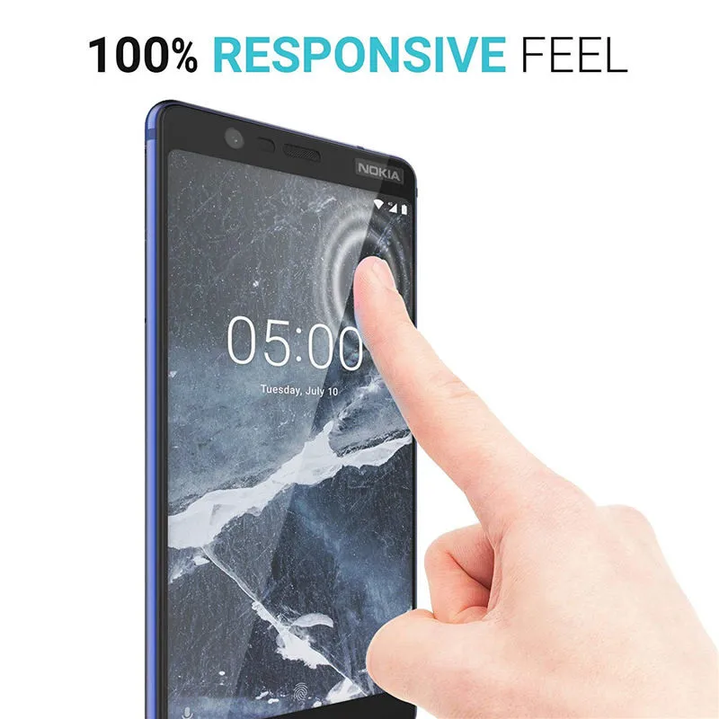 Закаленное стекло для Nokia 5 1 Защита экрана 2018 TA 1075 1061 1088 1081 1076|Защитные стёкла и