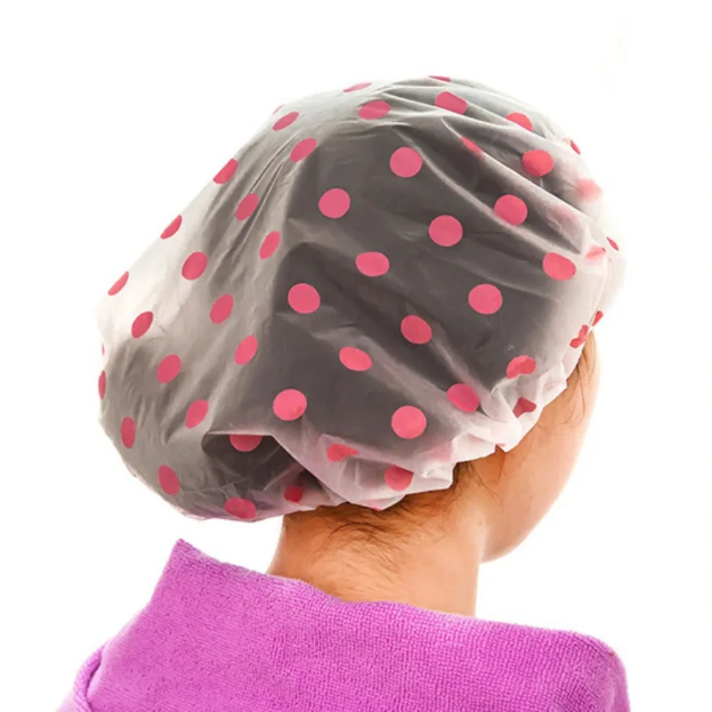 2 шт. водонепроницаемые шапочки для душа с мультяшным рисунком|Плавательные