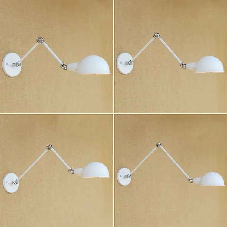 

Adjustable Swing Long Arm Wall Light Vintage Home Lighting Loft Industrial Wall Lamp LED Wall Sconce Lampen Appliqued Murales