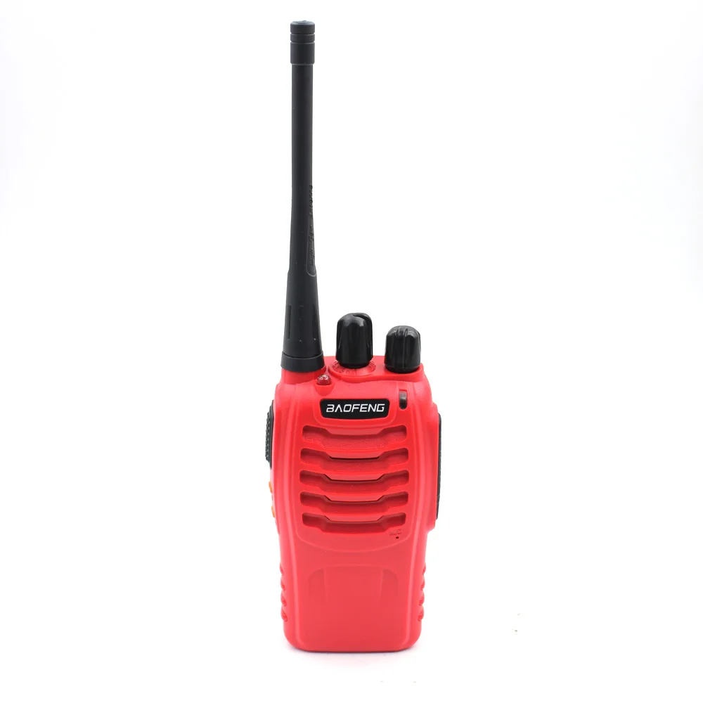 BF-888S-Red Четыре цвета на выбор Baofeng Радио BF-888S 5 Вт 1500 мАч портативный UHF 400-470 МГц 2 способ радио Baofeng 888S woki toki - Цвет: BF-888S-Red