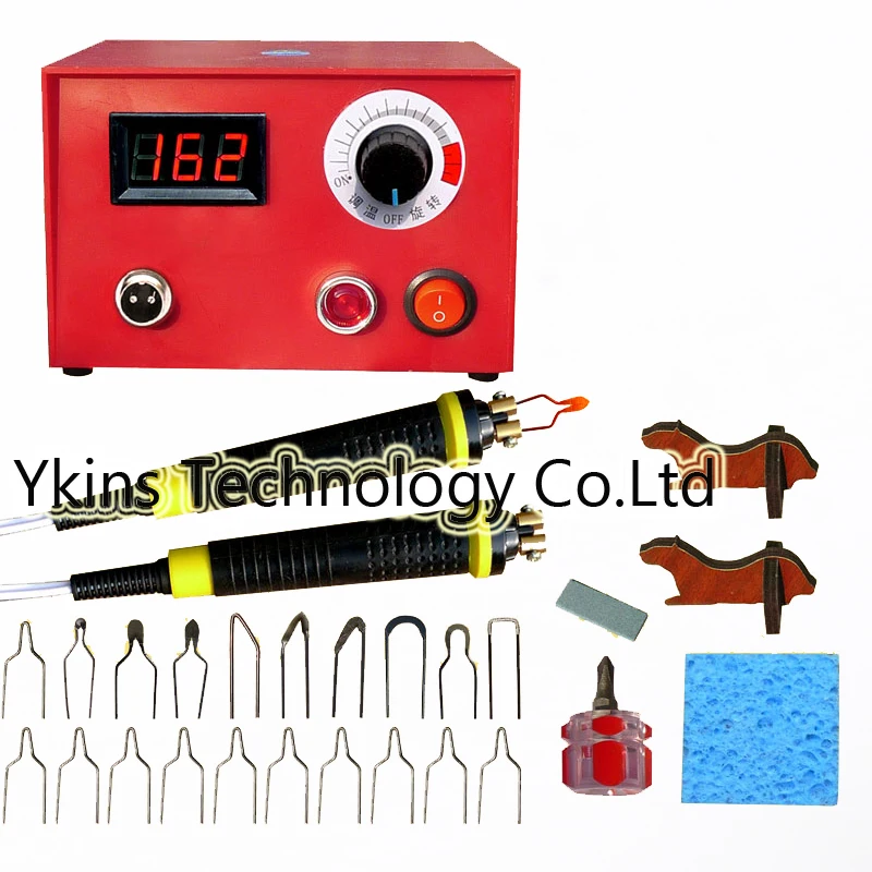 

50W digital temperature Multifunction gourd pyrography machine+20pcs Pyrography iron Tips Wooden gourd crafts