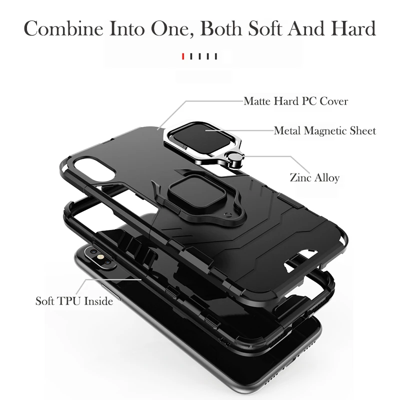 

Oppo Realme 5 Pro 3 Reno Z 2 10X Zoom Case Cover For Oppo A9 2020 F9 F11 Pro A3s A5 A7X A1k F1 R9 Plus R15 R17 Pro Magnet Covers