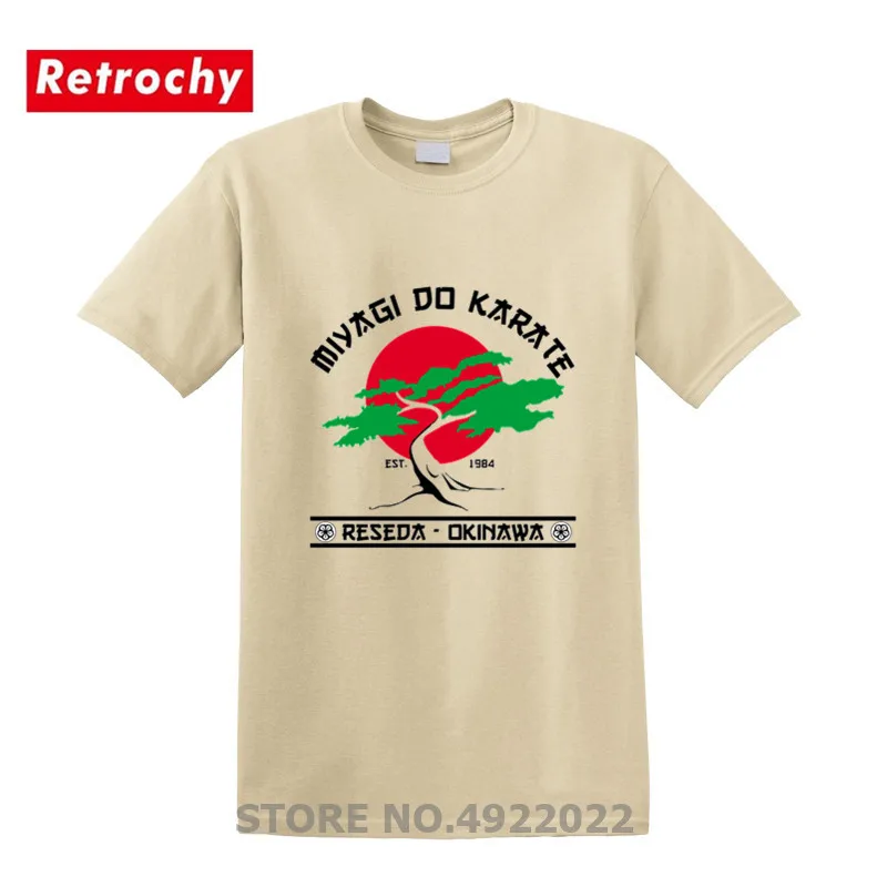 Miyagi Do футболка для карате Кобра Kai мужчин каратэ детская крутая черная Mamba модная