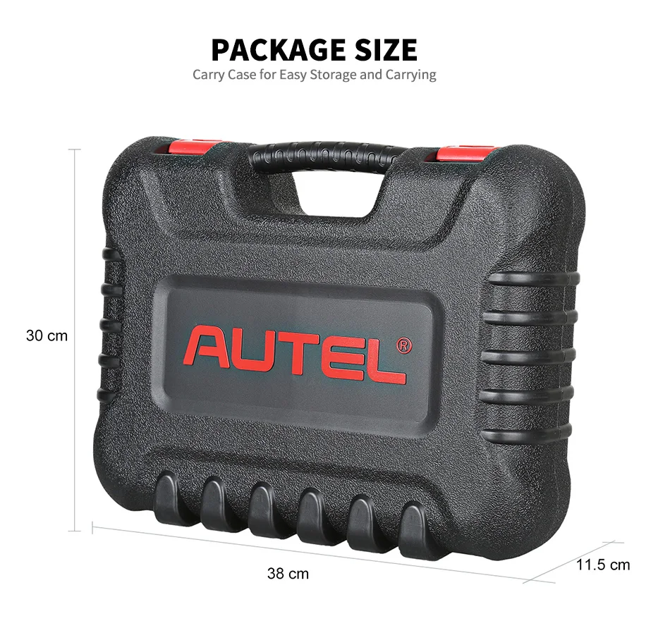 Autel MaxiCom MK808 OBDII сканер автомобильный диагностический инструмент полный системный