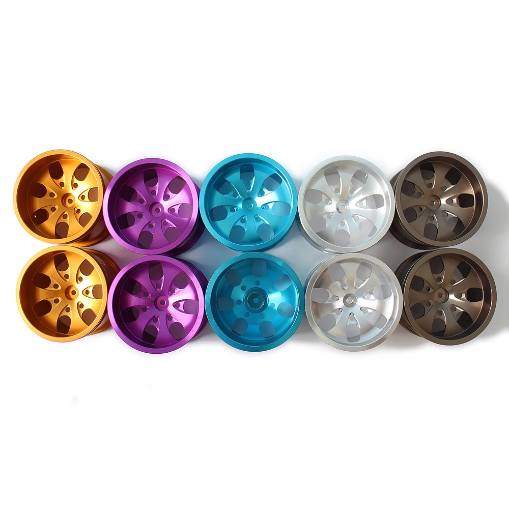 Колесный обод с 7 спицами алюминиевая шина для радиоуправляемой машинки 1/10