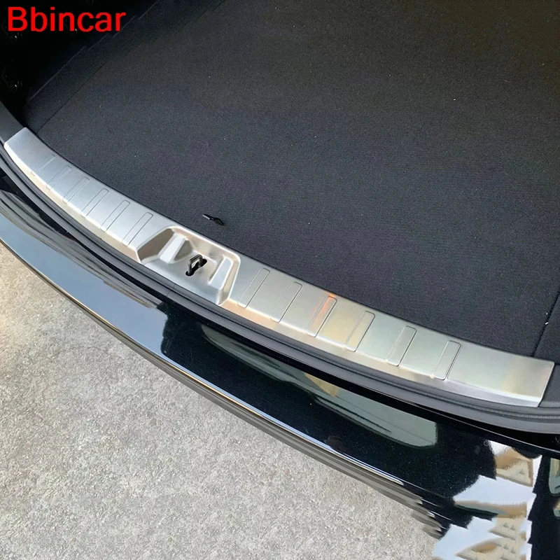 Bbincar для Subaru Forester SK 2018 2019 внешние аксессуары внутренняя накладка на задний бампер