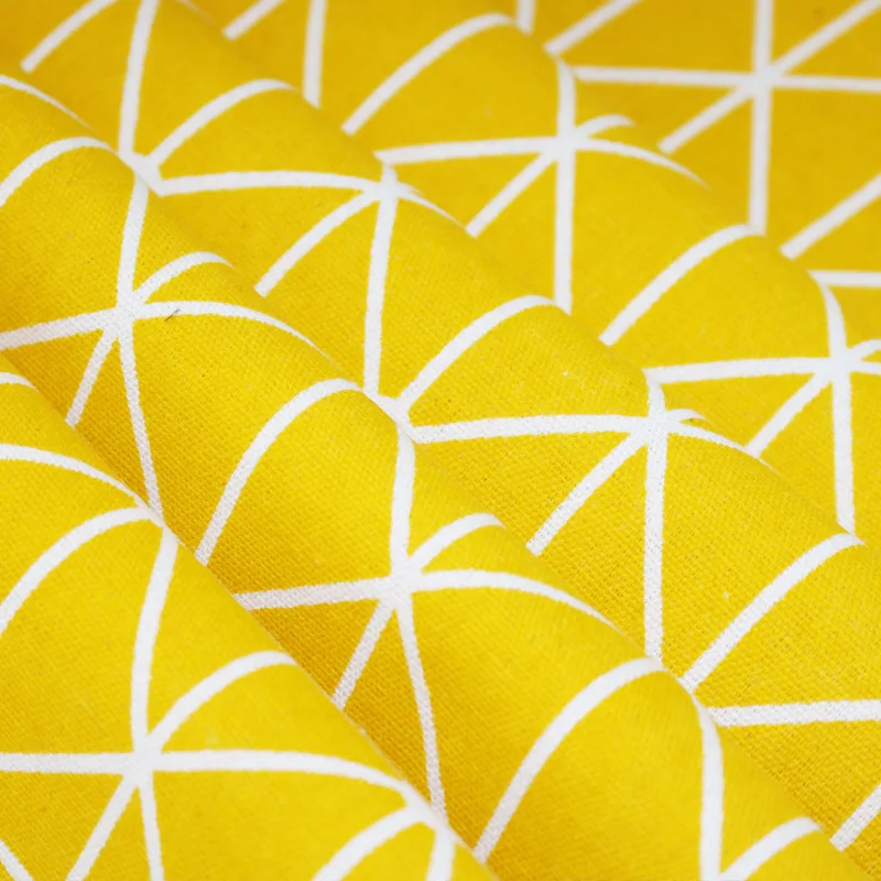 Хлопковая пеньковая скатерть черно белая решетка стиль Современная журнальная