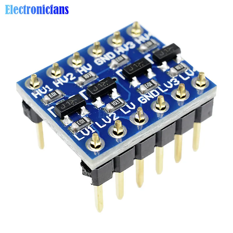 Логический преобразователь уровня diymore IIC I2C двунаправленный Модуль платы 5 в 3 В