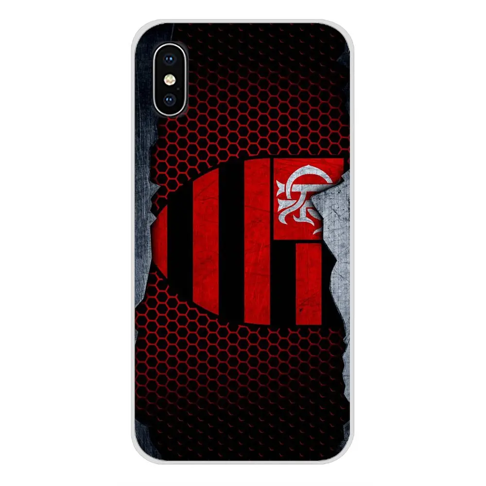 Прозрачный чехол из ТПУ для Xiaomi Redmi 4A S2 Note 3 3S 4 4X 5 Plus 6 7 6A Pro Pocophone F1 clube de regatas do flamengo с