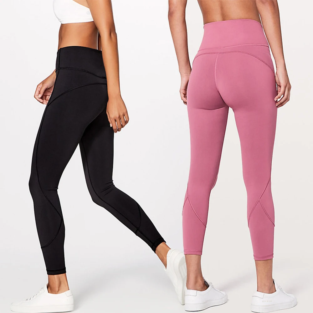 2018 женские леггинсы тонкие фитнес с высокой талией Йога брюки высокого качества