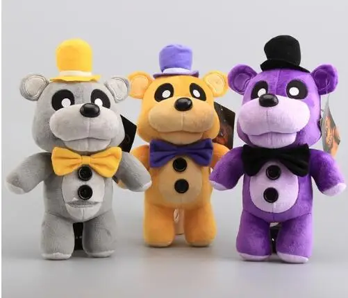 3 pieces 3 цвета FNAF Five Nights At Freddy Fazbaer плюшевая кукла плюшевые игрушки мягкие животные Рождественский подарок 1" 30 см - Цвет: 3 pieces