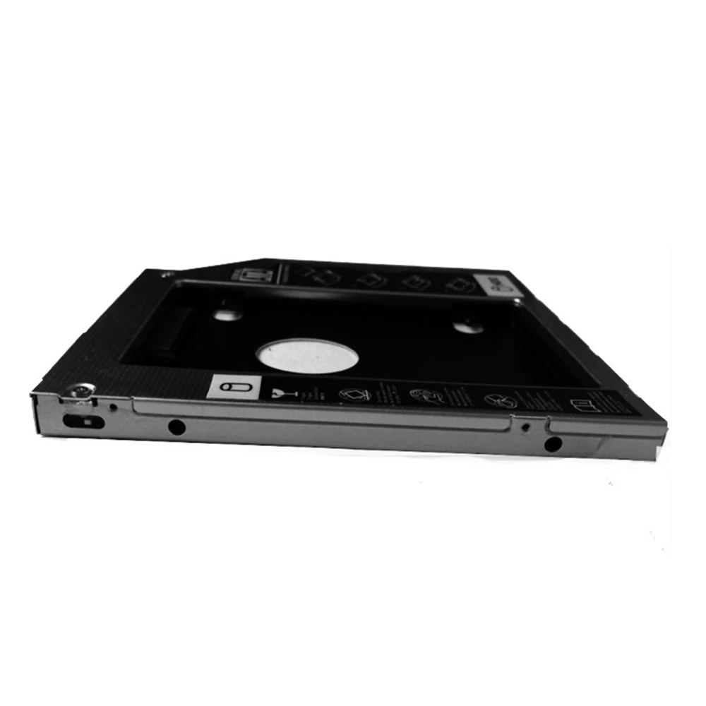 2019 Universal Plastic HDD Caddy 12.7mm SATA 3.0 2.5&quot SSD Case For Laptop CD DVD ROM | Электроника