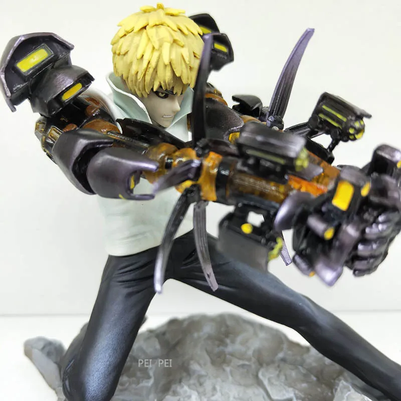 Аниме ONE PUNCH MAN Genos Android Saitama ученик мультфильм украшения ПВХ фигурка Коллекционная