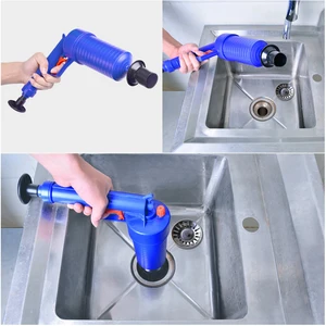 Углубление через очистку канализационных инструментов, очиститель унитаза, предотвращение засорения, заглушки, Стандартный пневматический тип