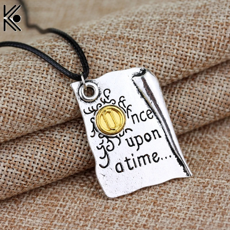 1 шт. ожерелье с изображением книги Once Upon A Time новое модное ювелирное изделие