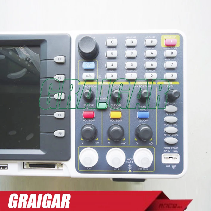 Многофункциональный цифровой осциллограф OWON MSO7102TD DSO LA + | LA-2GS/s 8-дюймовый цветной