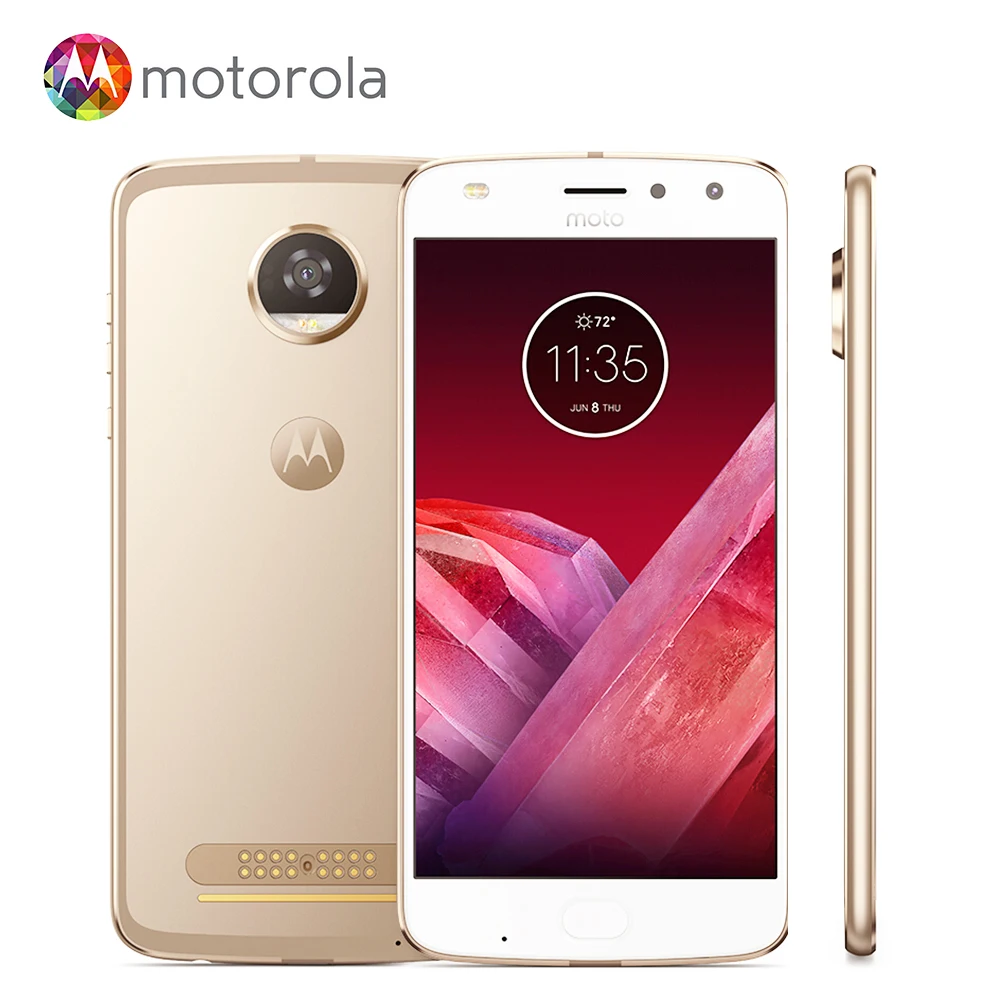 Motorola Z2 играть XT1710 4G B 6 5 дюймов 12MP Octa Core Android 7 1 LTE Мобильного Телефона|Смартфоны| |