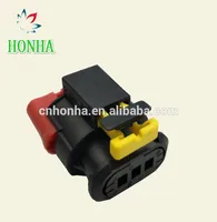 3 Pin 284425-1 Waterproof Automotive Wire Connector Sealed Sensor Fuel/Diesel Injector Ignition coil Connector For AMP Tyco