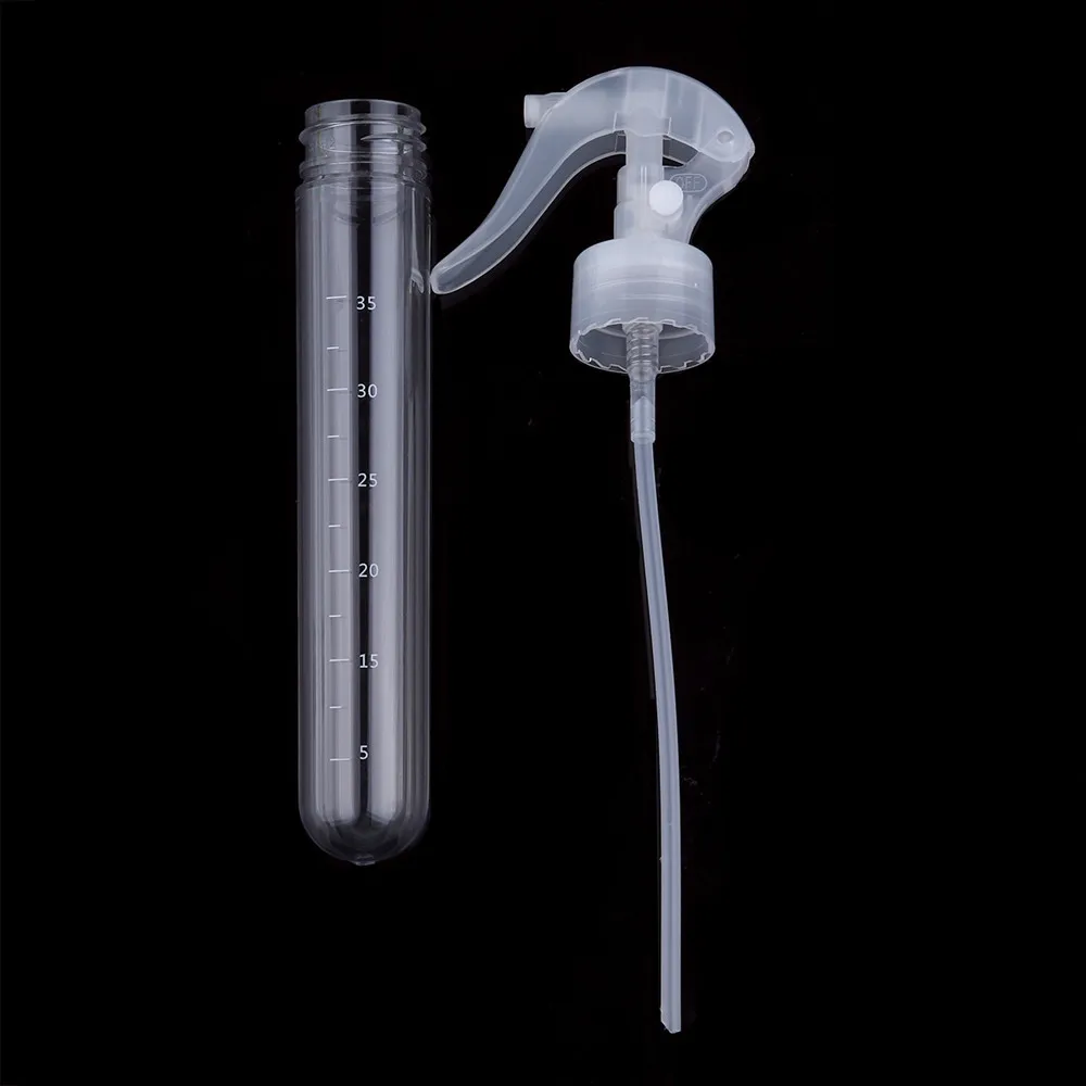 2019 Новый парикмахерский мини акриловый распылитель в форме трубки 150 мл для