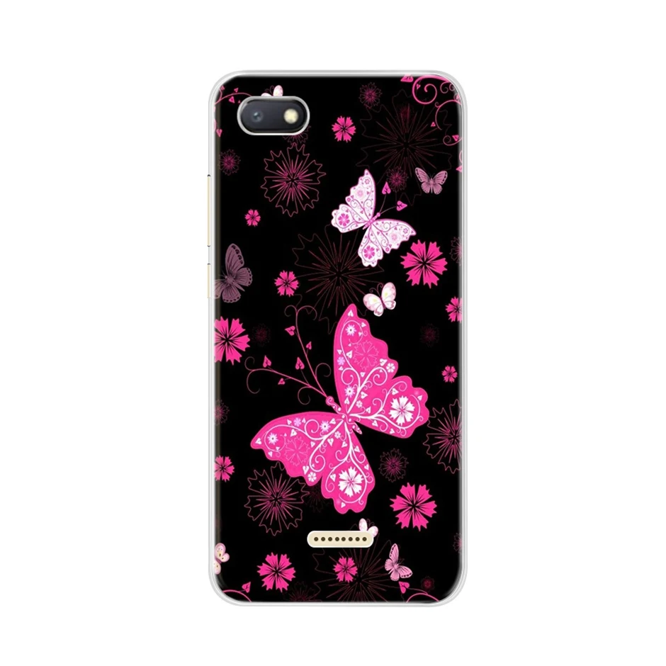 For Xiaomi Redmi 6A Case 5.45 Inch Printing Soft Silicone Phone Redmi6A Back Cover Bumper | Мобильные телефоны и
