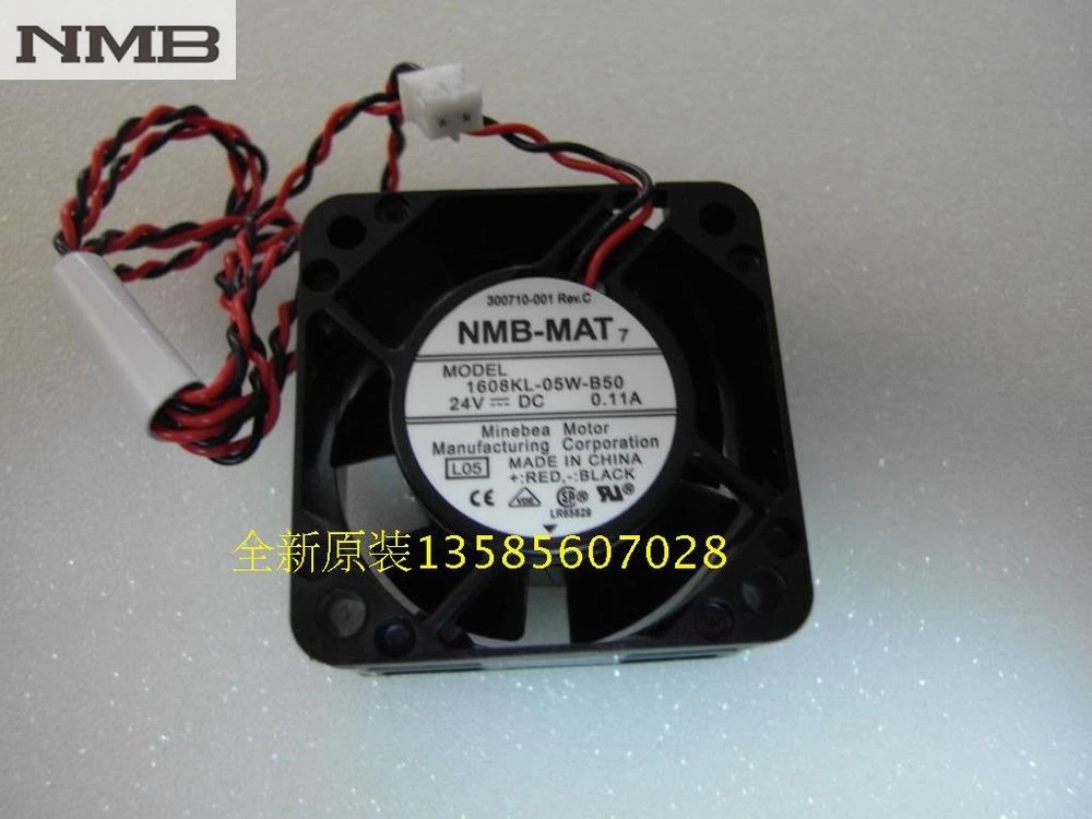 Оригинальные NMB воздуходувки 1608KL-05W-B50 4020 24V 0.11A две линии
