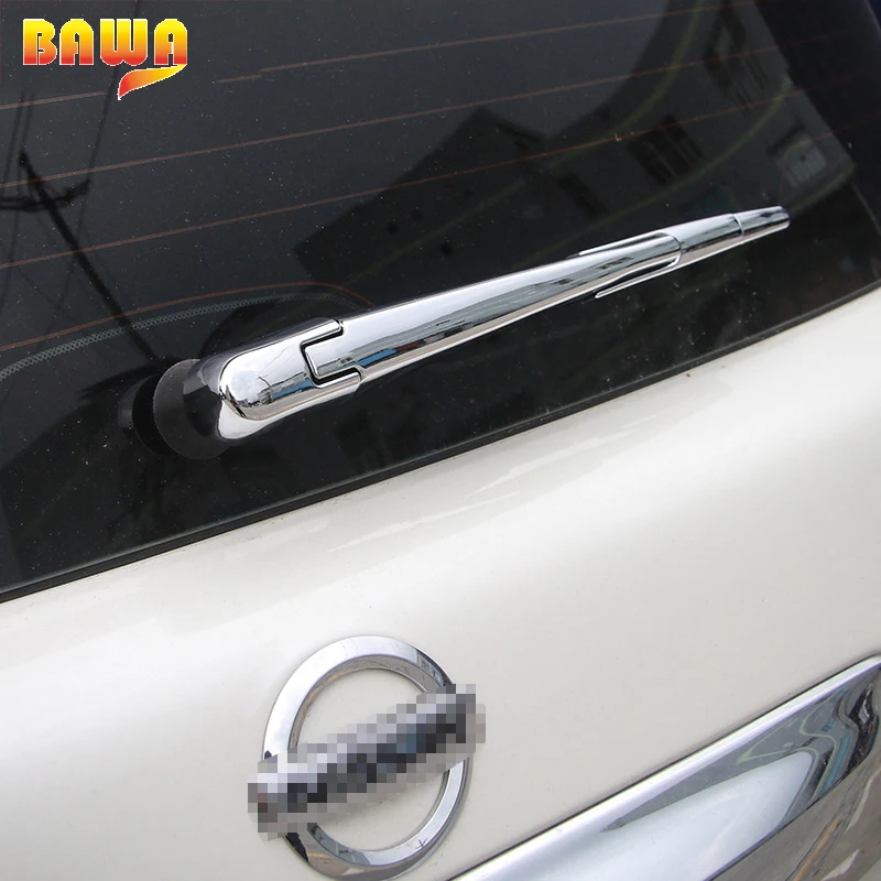 BAWA ABS Car Exterior Rear Rain Windowscreen Windshield Wiper Blade Decorative Cover For Nissan Patrol 2017 Up Styling | Автомобили и