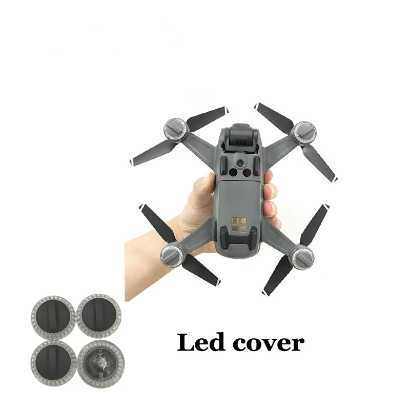 DJI Spark Drone quadecopter с Camear Интимные аксессуары Запчасти LED Крышка для ремонта