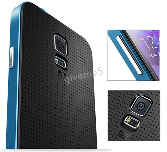 Pro New PVC Flip Mobile Phone Case Cover For Samsung Galaxy S5 Blue Silver Gold Color |