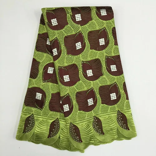 HY168 free shipping embroidery cotton lace fabric Wonderful African 100%cotton Swiss voile | Дом и сад