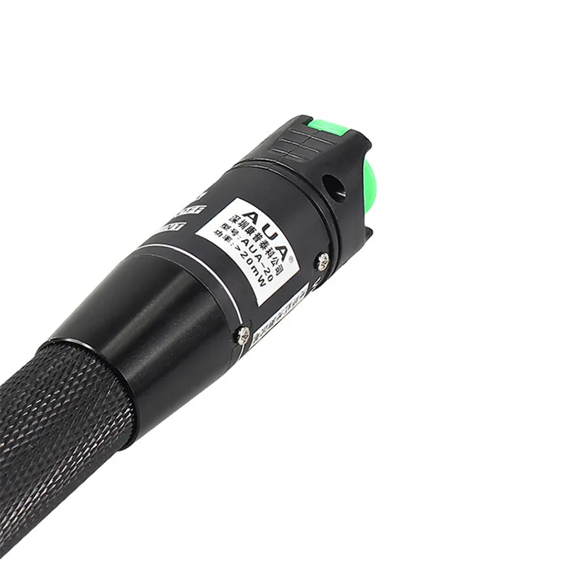 

Optical Power Meter with FC SC ST Connector + Red Laser Fiber Optic Cable Tester (Range: 20KM) Metal Visual Fault locater 20MW