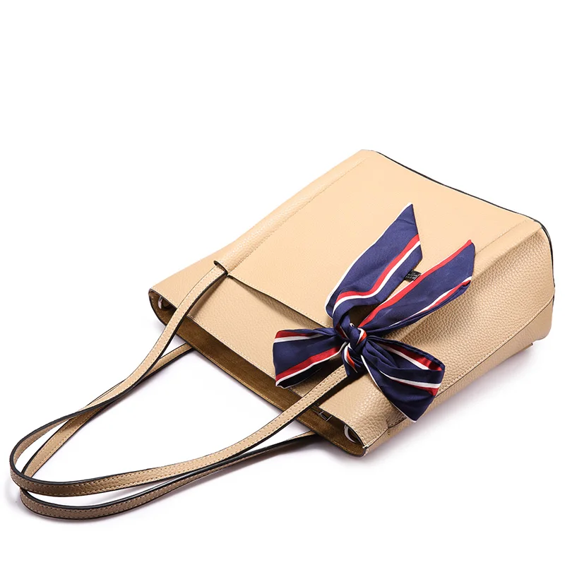 Lovevook женская сумка большого объёма высокого качества с бантиком|fashion handbag|handbags