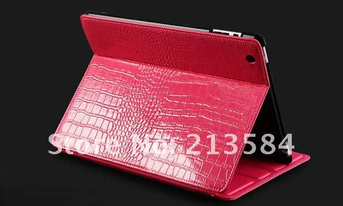 Crocodile Skin PatternSupper Thin Leather Case for New iPad 3 100% Genuine iPad3 Retail-Free Shipping | Компьютеры и офис
