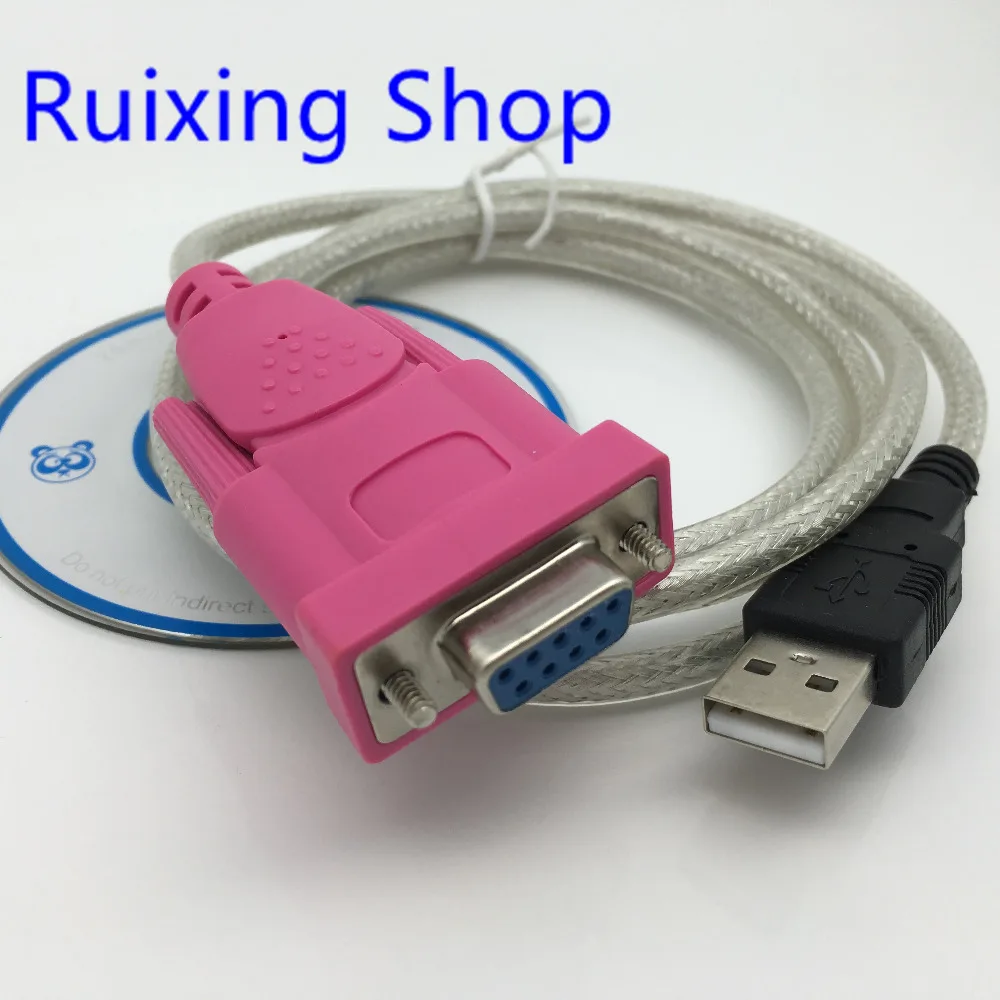 USB к RS232 гнездовой кабель последовательному порту отверстия 9 отверстий DB9 для