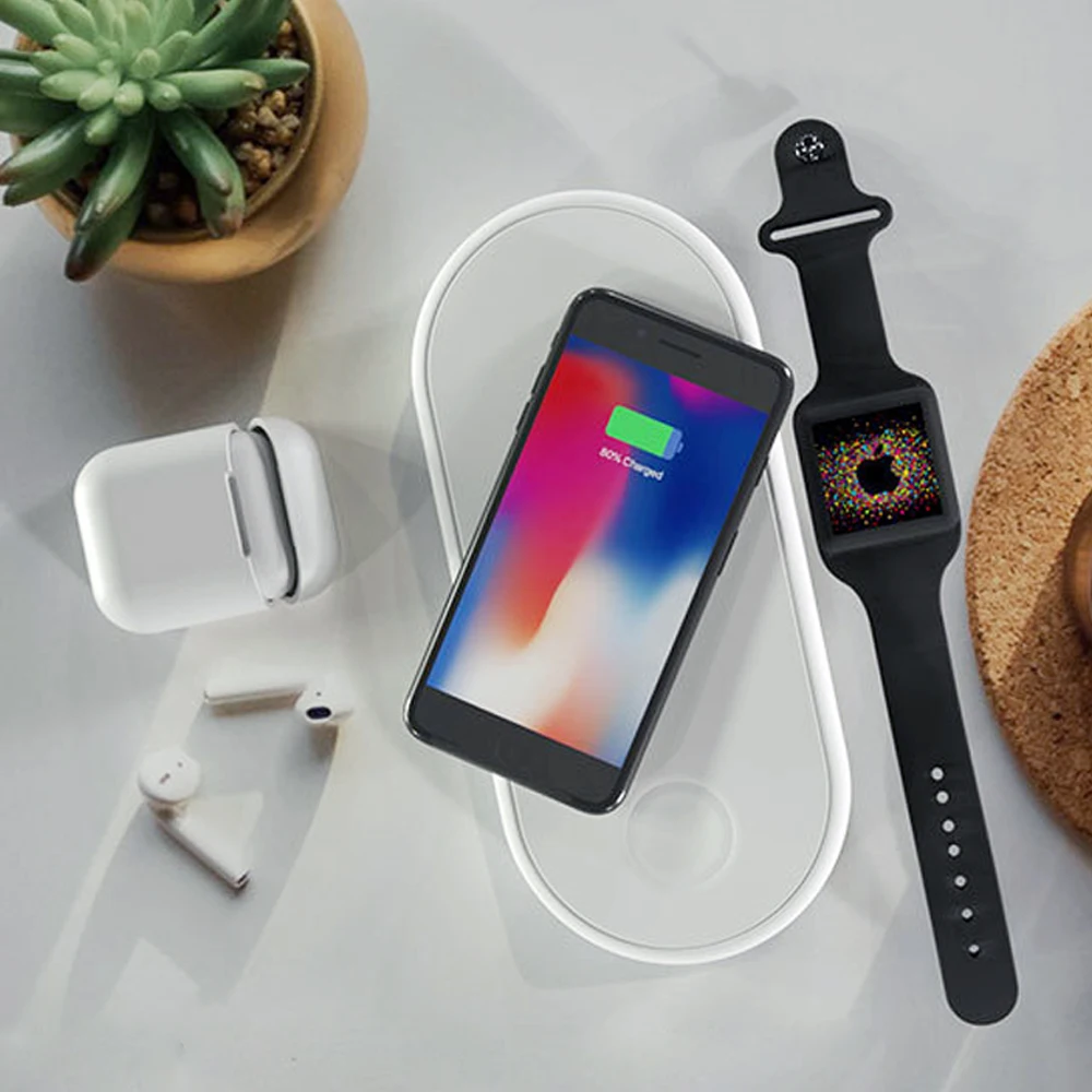 NYFundas Беспроводное зарядное устройство подставка держатель для телефона Apple Watch
