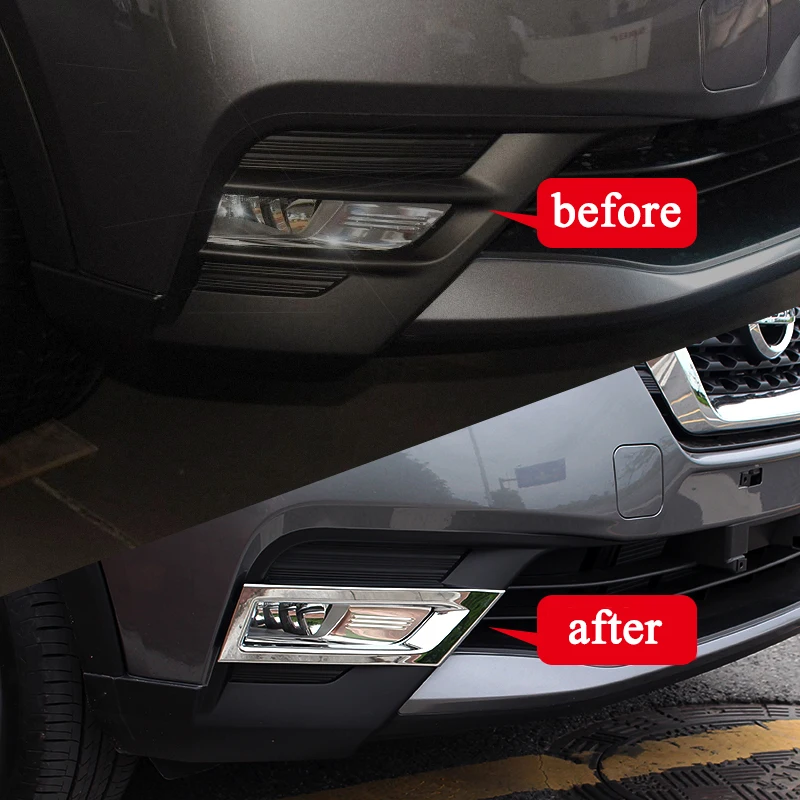 Абс высококачественный автомобильный хромированный передний противотуманный