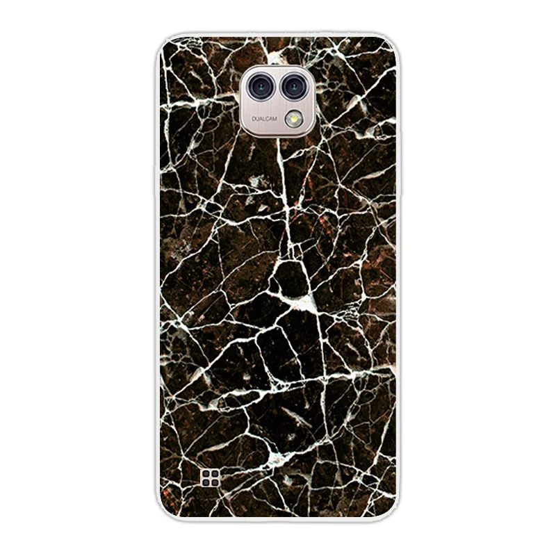 For LG X Cam Case Luxury Fundas Marb Back Covers for K580 K580DS Coque Soft Silicone Capa Lg 5.2&quot Cases |