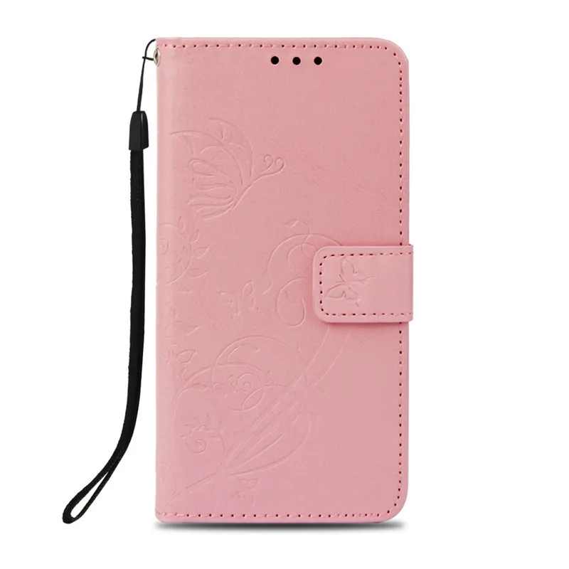 Pink Для LG K7 роскошный флип тисненый кожаный чехол-подставка для LG K7 X210 X210DS MS330/Tribute 5 LS675 Чехол-книжка для сотового телефона - Цвет: Pink