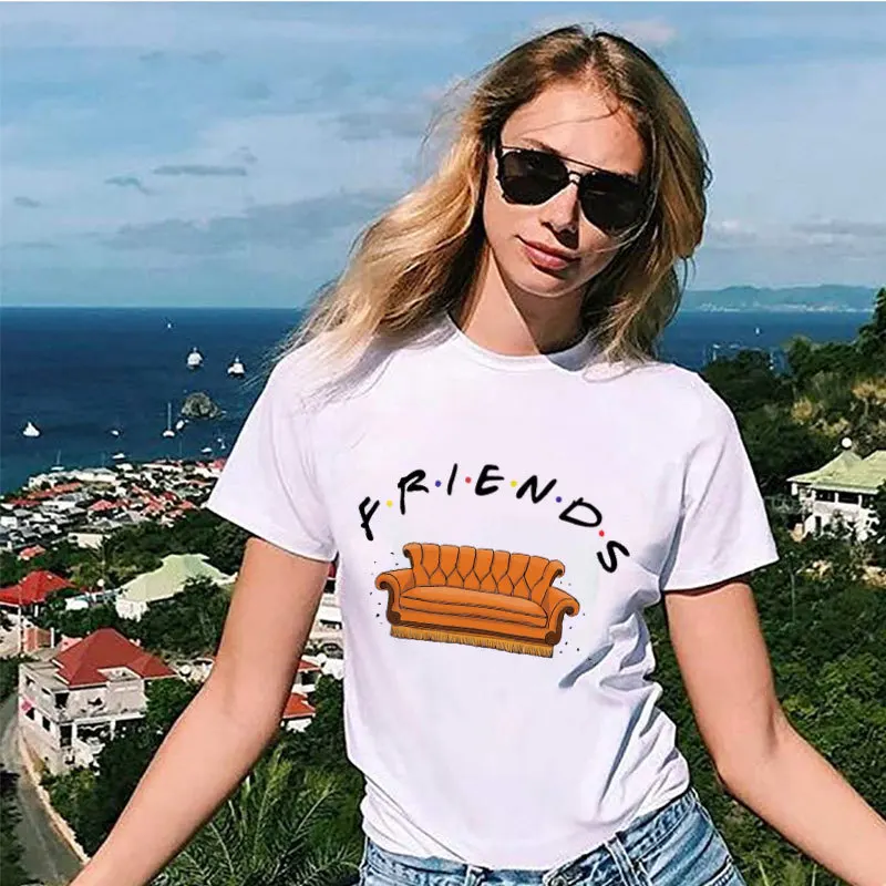 Женская футболка с круглым вырезом Повседневная летняя цветочным принтом и