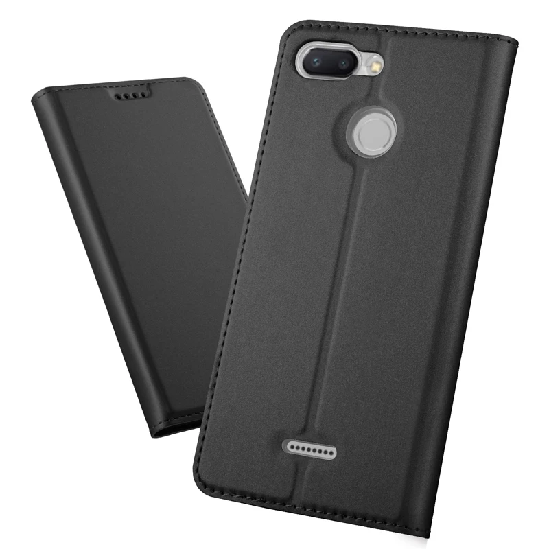 Для Xiaomi Redmi 6 Чехол Vpower кошелек кожаный чехол для красный mi Флип Кожаные чехлы