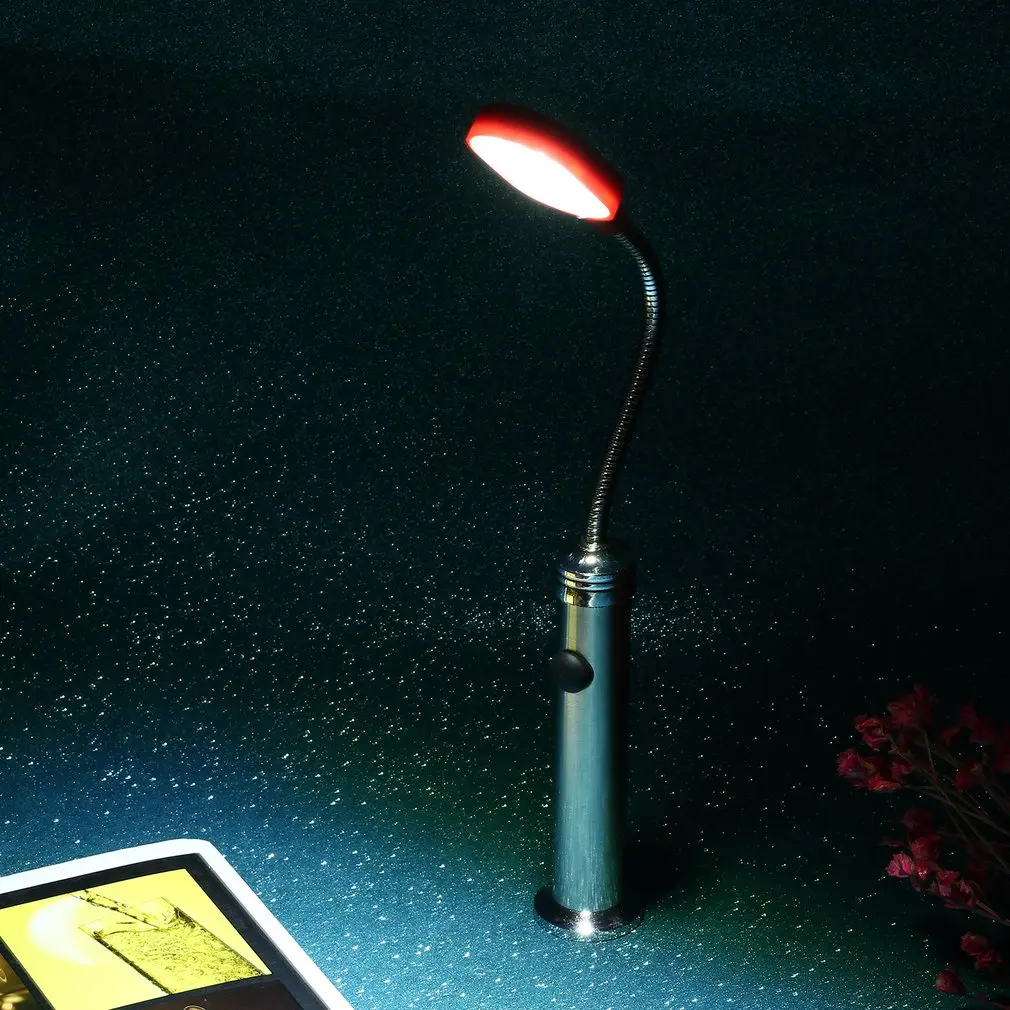 LED магнитное настольное зеркало маленькая настольная лампа USB источник питания