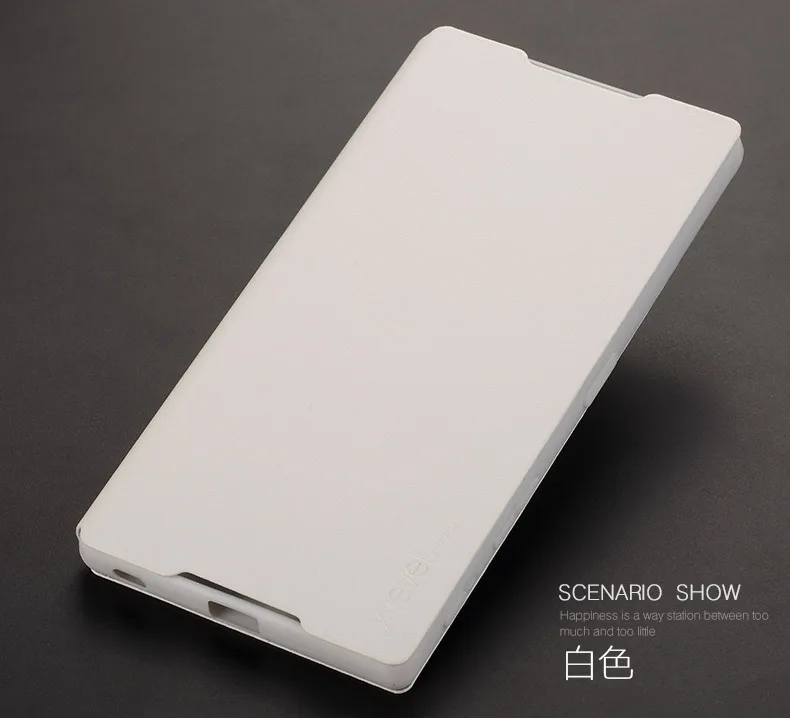 Роскошный деловой чехол X-Level из искусственной кожи для Sony Xperia Z5 Premium Ультратонкий